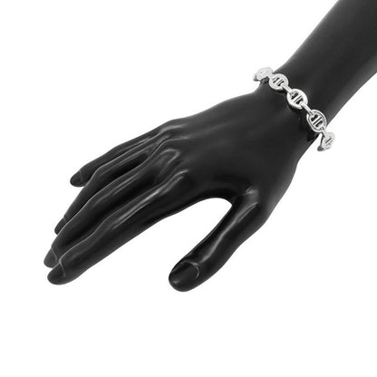 Hermes Bracelet Chaine D'ancre Bangle Silver
