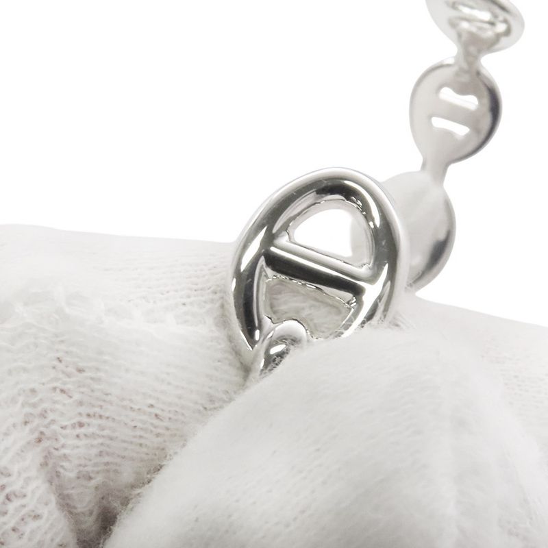 Hermes Bracelet Chaine D'ancre Bangle Silver
