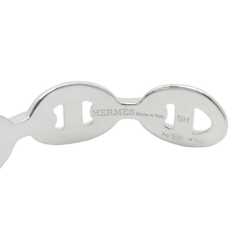 Hermes Bracelet Chaine D'ancre Bangle Silver SH