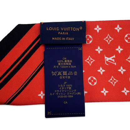Louis Vuitton Scarf Bandeau BB Sarah Bandana Silk Vermilion