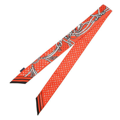 Louis Vuitton Scarf Bandeau BB Sarah Bandana Silk Vermilion