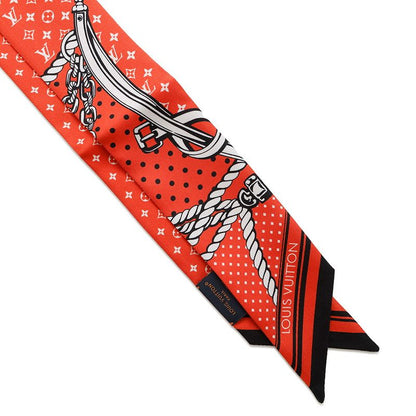 Louis Vuitton Scarf Bandeau BB Sarah Bandana Silk Vermilion
