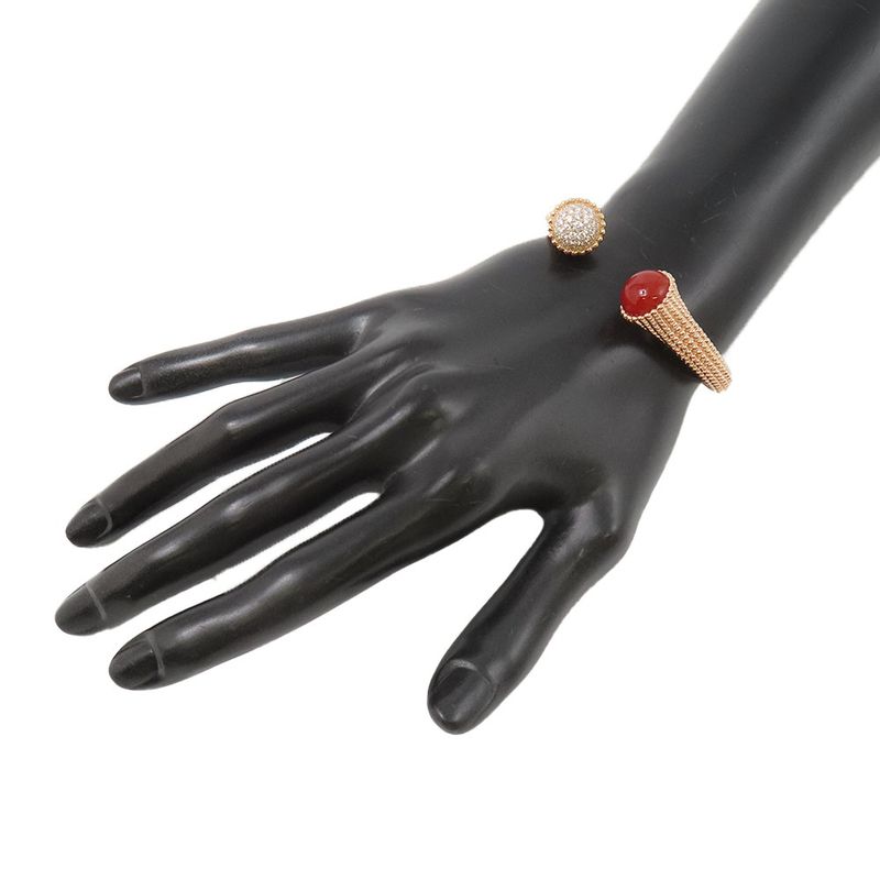 Van Cleef & Arpels Bracelet Perlee Couleur Carnelian Diamond Def