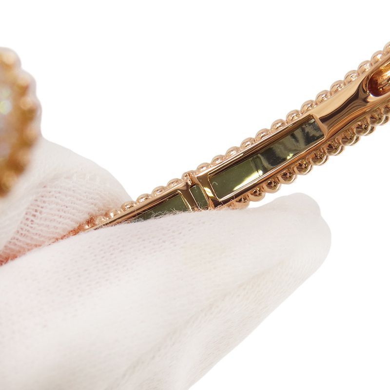 Van Cleef & Arpels Bracelet Perlee Couleur Carnelian Diamond Def