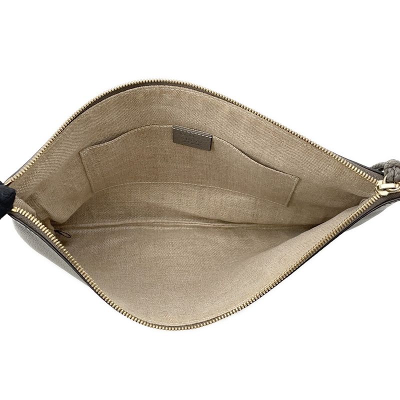 Gucci Clutch Bamboo Tassel Leather