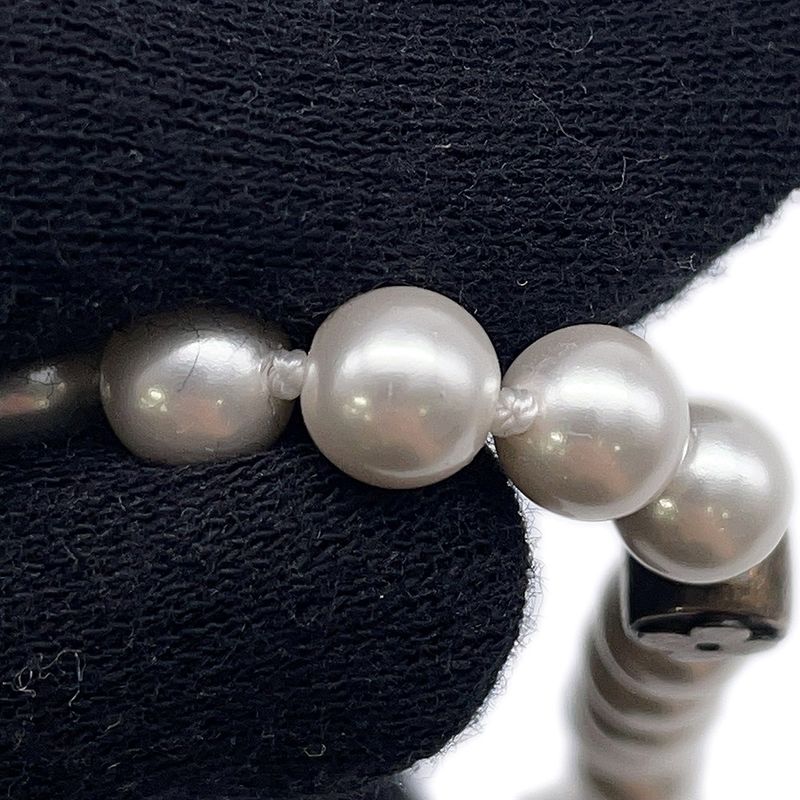 Louis Vuitton Necklace Monogram Slim Pearl Faux