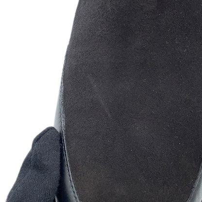 Louis Vuitton Boots Monogram Empreinte Suede Laurie Ankle Noir Black