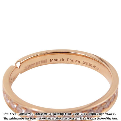 Hermes Ring Kelly Diamond Total 18K Pink Gold 48