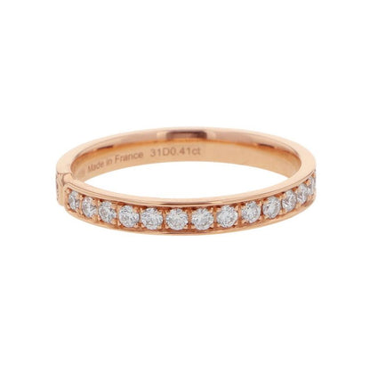 Hermes Ring Kelly Diamond Total 18K Pink Gold 48
