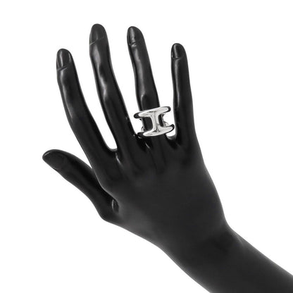 Hermes Ring Osmose GM Silver 52