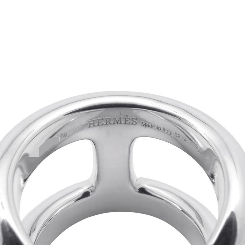 Hermes Ring Osmose GM Silver 52