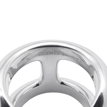 Hermes Ring Osmose GM Silver 52