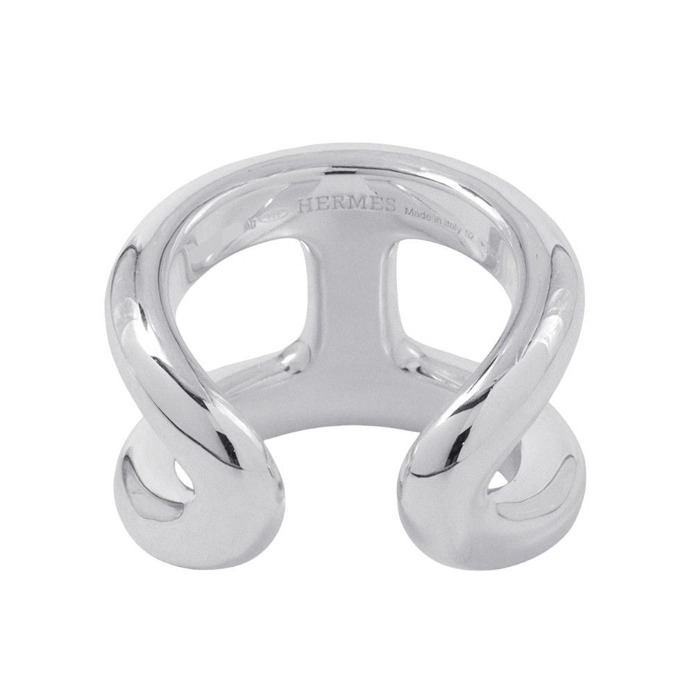 Hermes Ring Osmose GM Silver 52