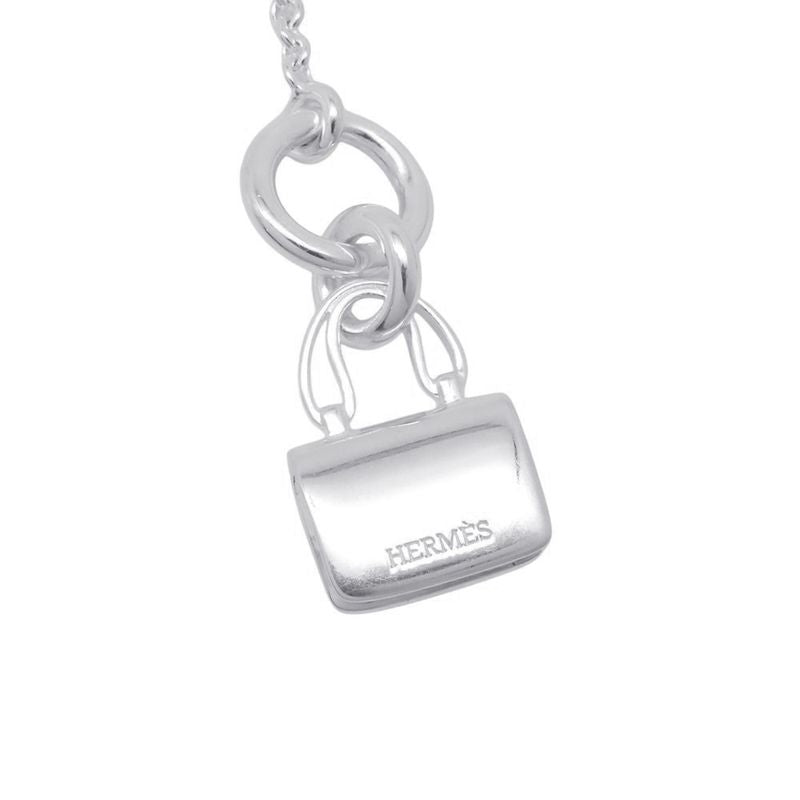Hermes Necklace Amulet Constance Silver