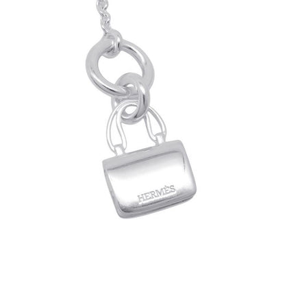 Hermes Necklace Amulet Constance Silver