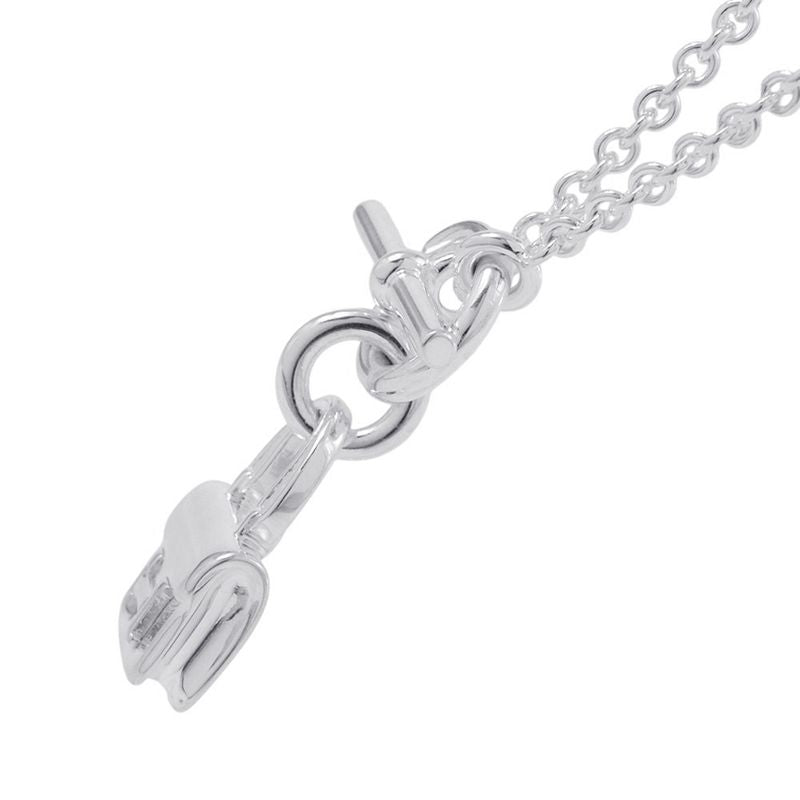 Hermes Necklace Amulet Constance Silver