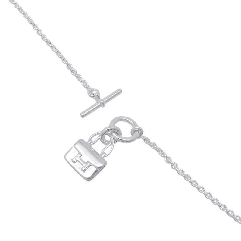 Hermes Necklace Amulet Constance Silver