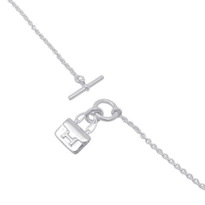Hermes Necklace Amulet Constance Silver