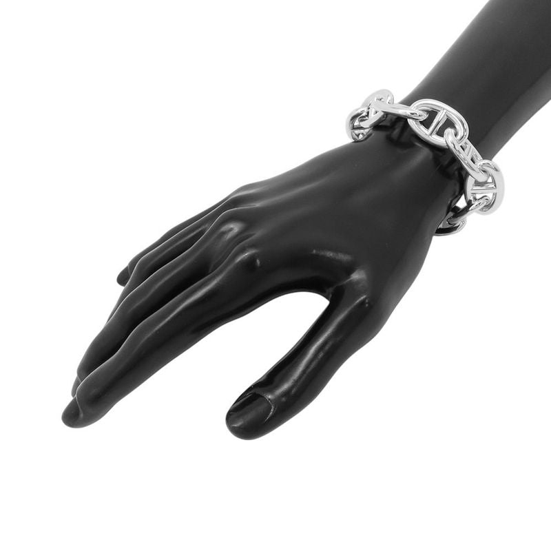 Hermes Bracelet Chaine D'ancre TGM 9 Links Silver