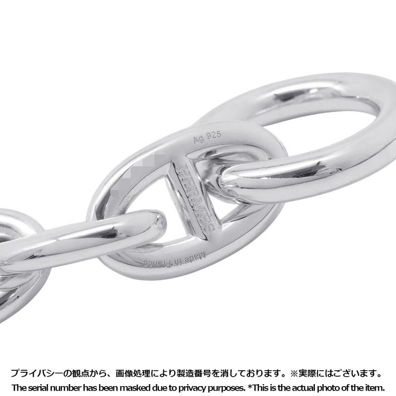 Hermes Bracelet Chaine D'ancre TGM 9 Links Silver