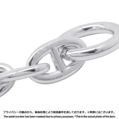 Hermes Bracelet Chaine D'ancre TGM 9 Links Silver