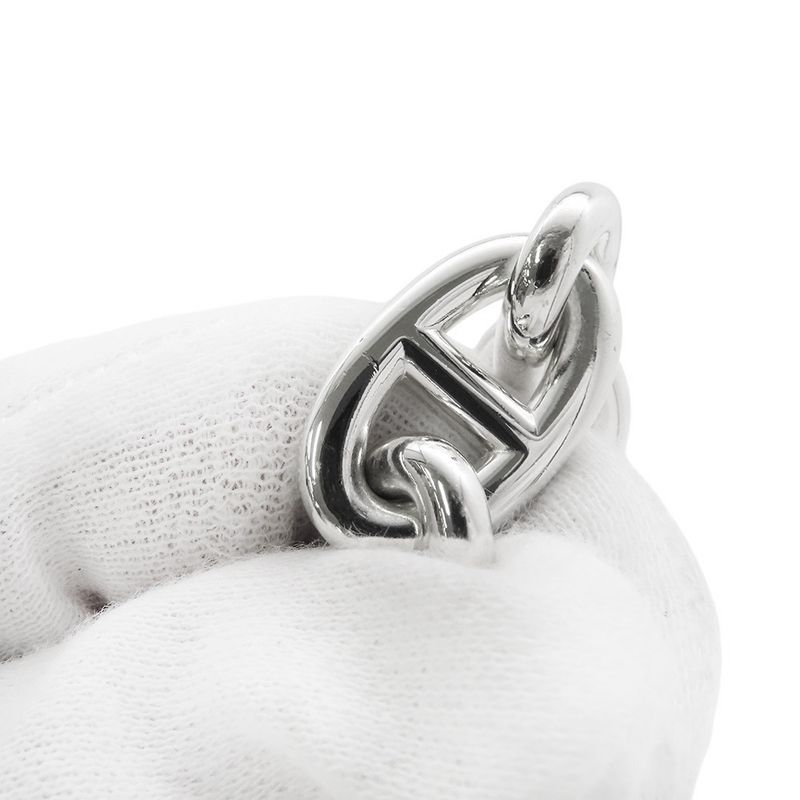 Hermes Bracelet Chaine D'ancre TGM 9 Links Silver