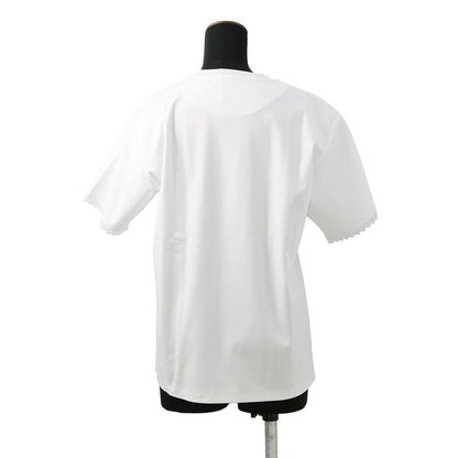 Hermes T-Shirt Palfrow Embroidered Maxi Shirt 36 Top White