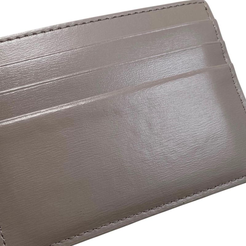 Celine Card Case Triomphe Card Holder - 10l833dpv.10bl Shiny Calfskin Logo