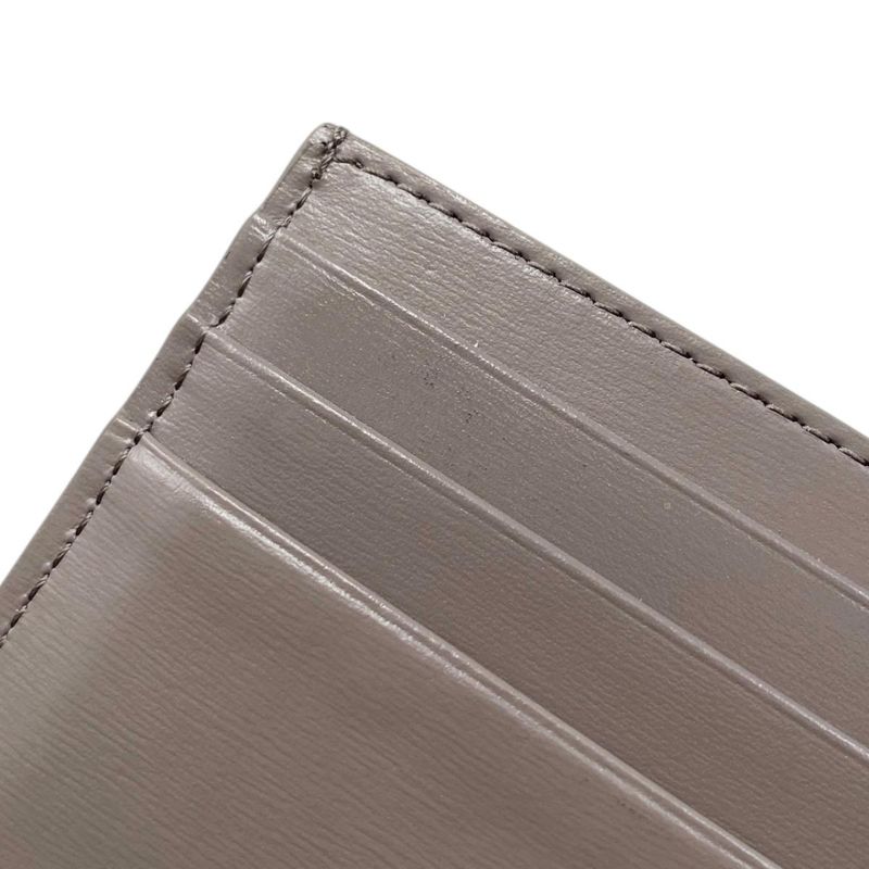 Celine Card Case Triomphe Card Holder - 10l833dpv.10bl Shiny Calfskin Logo