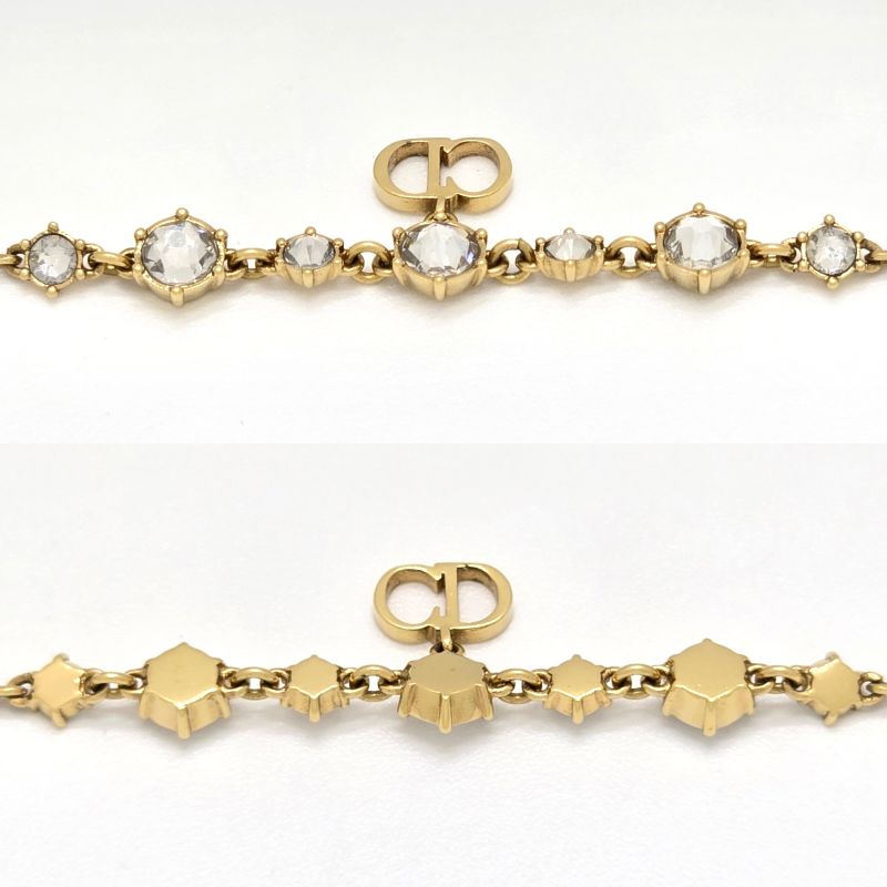 DIOR Clair D Lune Cles -le Di- Lune Necklace Total Length Approx 45.7cm