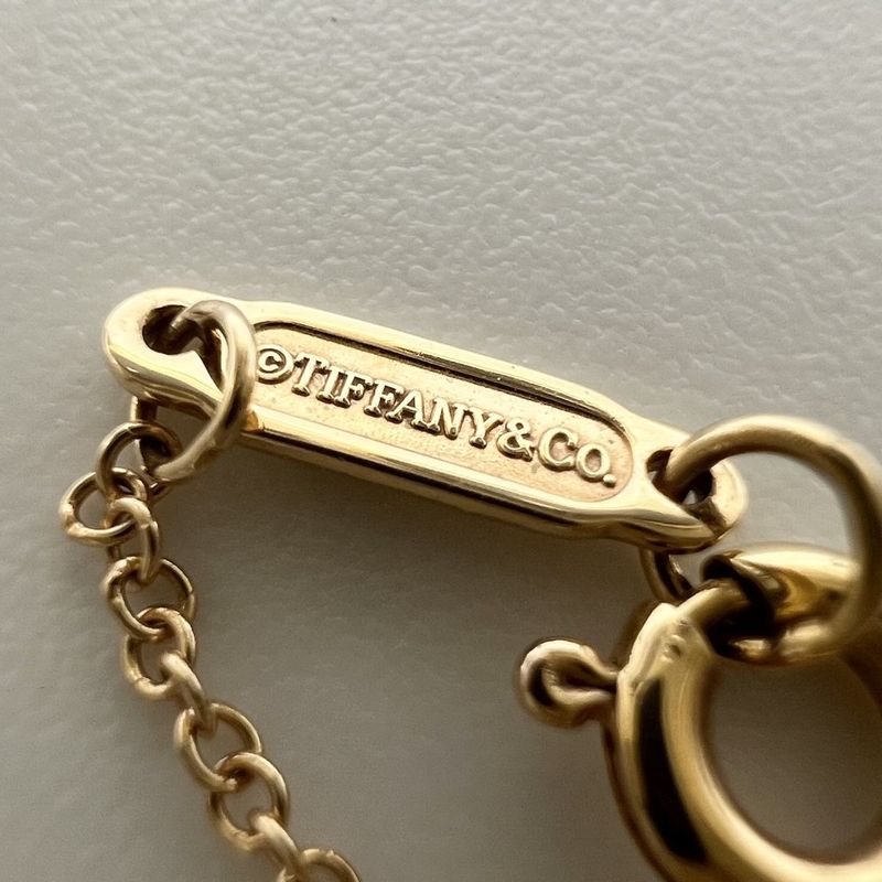 Tiffany & Co Necklace Women's Full Drice Jewelry Accessories - 18K YG Au750