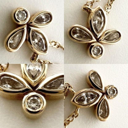 Tiffany & Co Necklace Women's Full Drice Jewelry Accessories - 18K YG Au750
