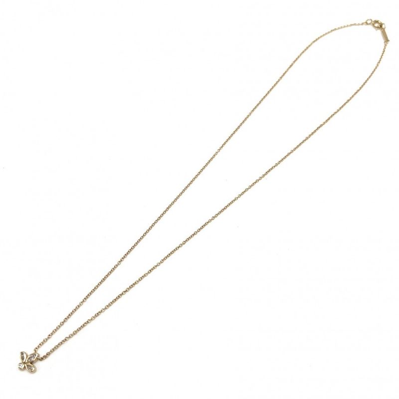 Tiffany & Co Necklace Women's Full Drice Jewelry Accessories - 18K YG Au750