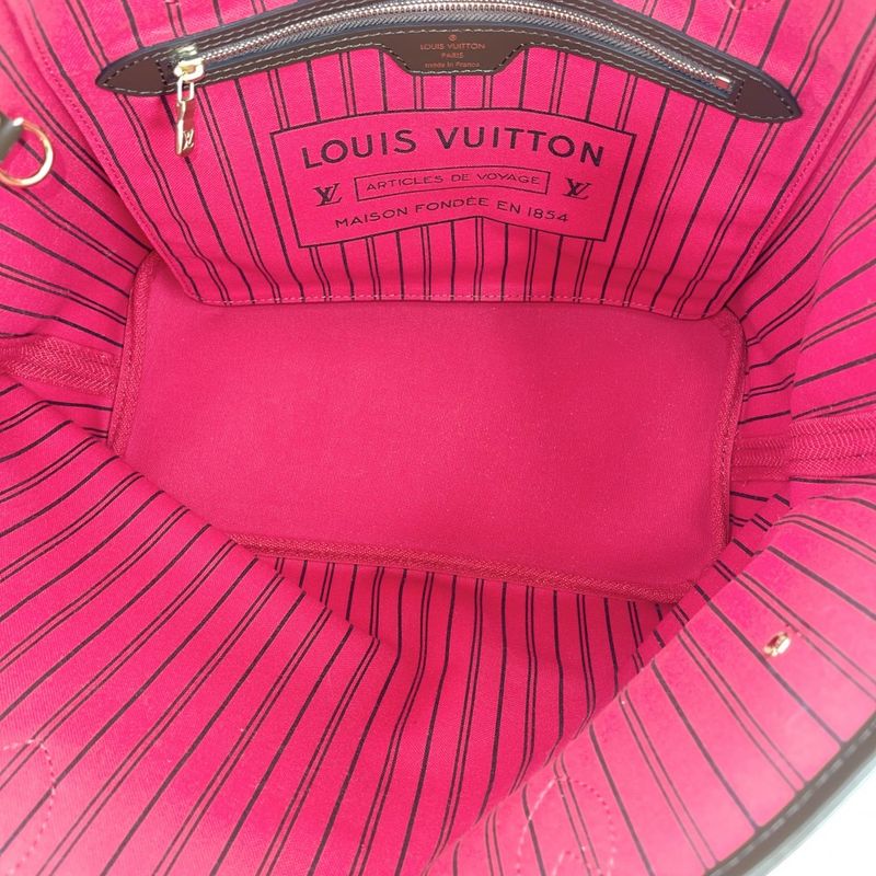 Louis Vuitton Tote Bag Women's Neverfull MM Handbag Shoulder Louis Vuitton