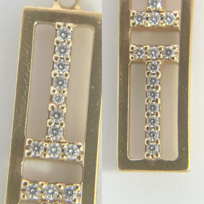 Tiffany & Co Necklace Women's T-open Vertical Bar Pendant Jewelry Accessories