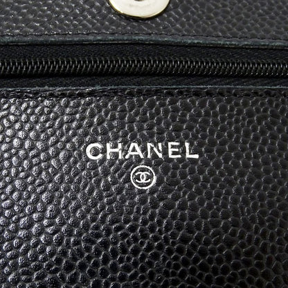 CHANEL Wallet Matelasse Women's Brand Shoulder Wallet Chain Wallet Caviar Skin