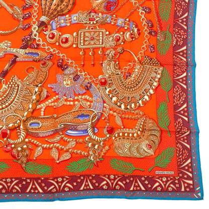HERMES Carre 90 Scarf Silk Jean Zenobie Reine DE Palmyre Queen Of Palmyra