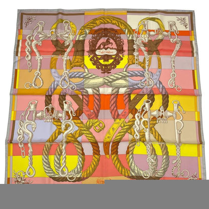HERMES Carre 90 Silk Scarf Della Cavalleria Multicolor - Box Included