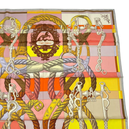 HERMES Carre 90 Silk Scarf Della Cavalleria Multicolor - Box Included