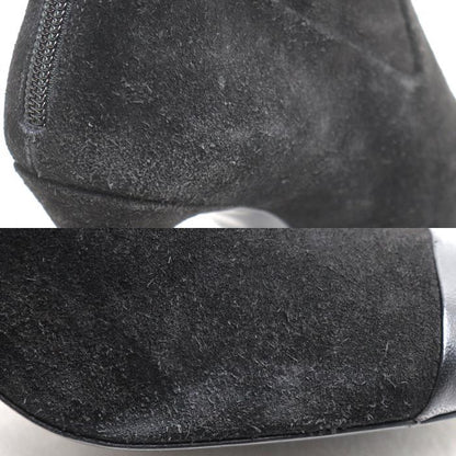 CHANEL Ankle Boots Black G39406 Y56130 943005 36 Ladies Used