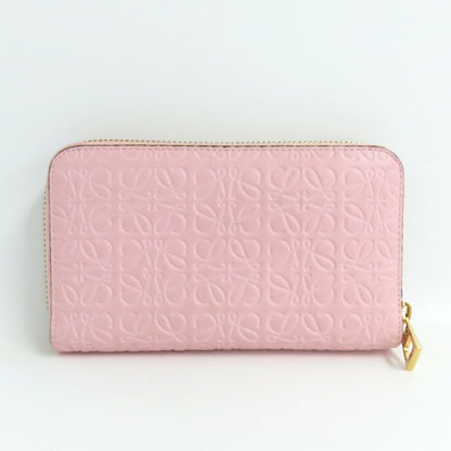 LOEWE Medium Zip Around Wallet 107.55p31 Anagram Wallet Pink Calfskin
