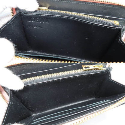 LOEWE Medium Zip Around Wallet 107.55p31 Anagram Wallet Pink Calfskin