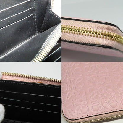LOEWE Medium Zip Around Wallet 107.55p31 Anagram Wallet Pink Calfskin