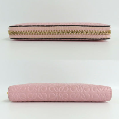 LOEWE Medium Zip Around Wallet 107.55p31 Anagram Wallet Pink Calfskin