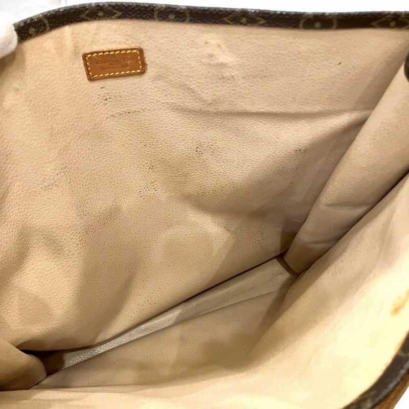 Louis Vuitton Sac Plastic Monogram Tote Bag Canvas M51140