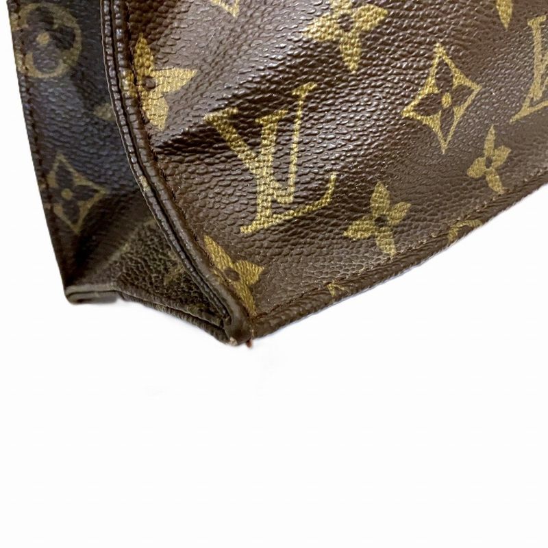 Louis Vuitton Sac Plastic Monogram Tote Bag Canvas M51140