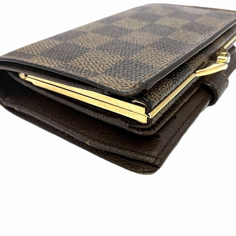 Louis Vuitton Portefeuille Monogram Bifold Wallet Canvas N61663 Women's