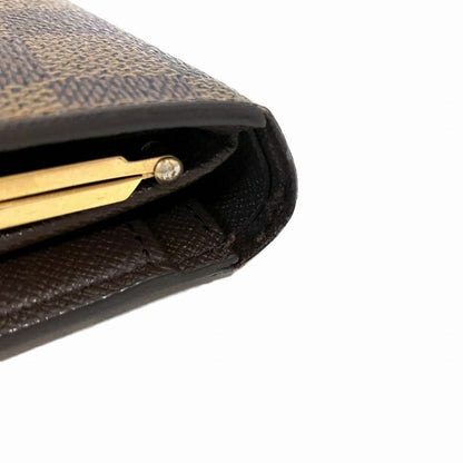 Louis Vuitton Portefeuille Monogram Bifold Wallet Canvas N61663 Women's