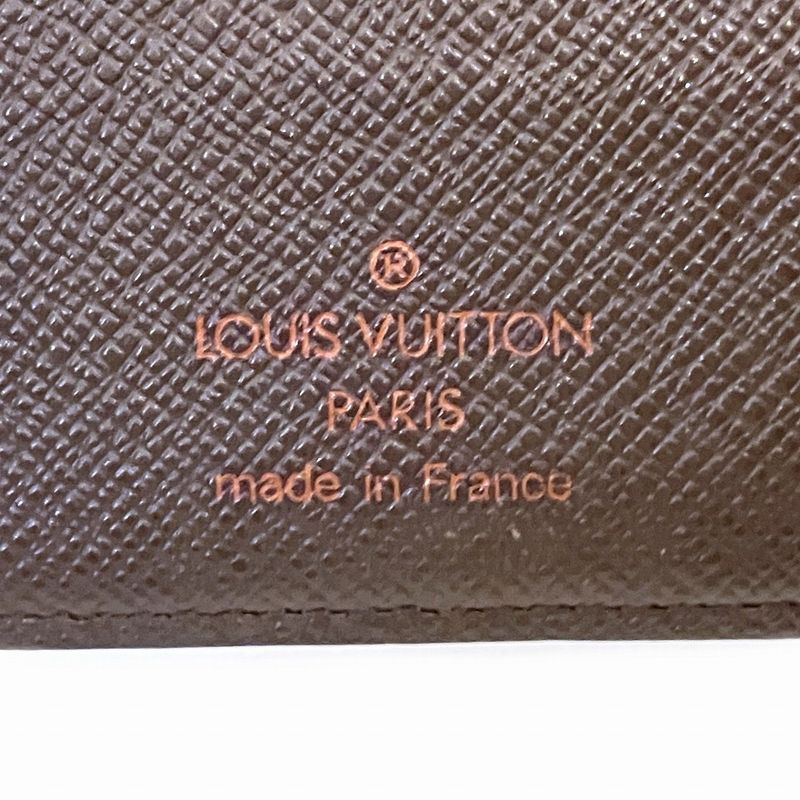 Louis Vuitton Portefeuille Monogram Bifold Wallet Canvas N61663 Women's