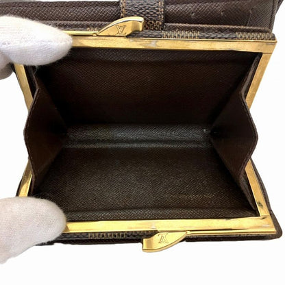 Louis Vuitton Portefeuille Monogram Bifold Wallet Canvas N61663 Women's